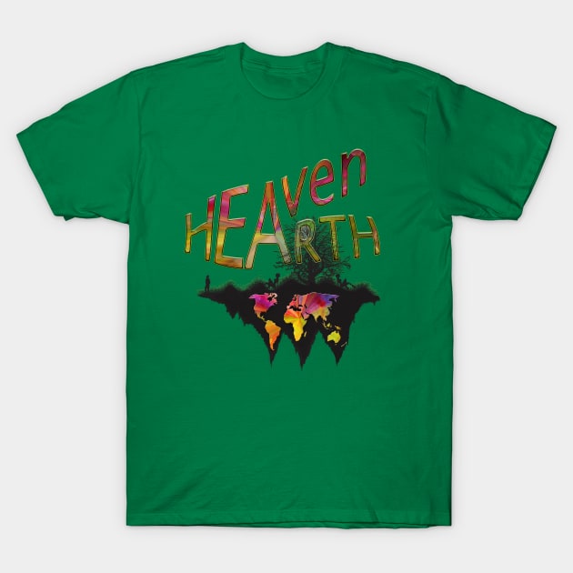 Heaven on Earth T-Shirt by Just Kidding by Nadine May